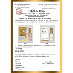 Serum tế bào gốc Bio Cellular Boost MELASLAB nuôi dưỡng tế bào giảm nám phục hồi da chống lão hóa 4