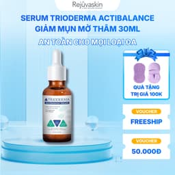 Serum Trioderma Hỗ Trợ Giảm Mụn & Giúp Sáng Da & Mờ Thâm Dành Cho Mọi Loại Da 30ml 5