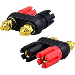 Cọc Đôi 4mm Núm Nhựa Cọc Loa Trạm Loa Phụ Kiện Âm Thanh Diy - 3