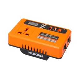 [Có đèn LED] Đế chuyển đổi nguồn HUKAN G1-BCN0218, Chuyển từ 21v lên 180v~220v - Chân pin phổ thông 7