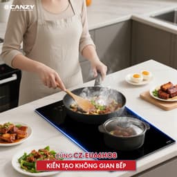 Bếp từ Domino Canzy CZ EU66HOB | Sôi Liu Riu | Bảo hành 3 năm 3