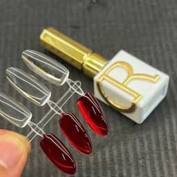 Chai Sơn thạch đỏ CR màu rượu vang sang trọng, quý phái (Cần sử dụng máy hơ) Nail Michi 7