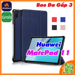 [Ảnh Thật] Bao Da MTB Huawei MatePad 11 2021 Gấp 3 Khúc Lưng Cứng Có Nam Châm 1