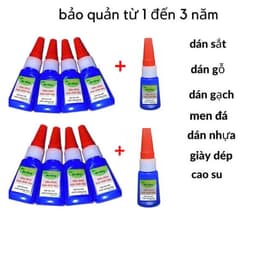 [ MUA 8 TẶNG 2 ] Combo 10 Lọ Keo OILY GLUE Đa Năng Gấp 50 Lần Keo 502 - GNC 1