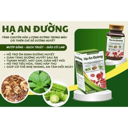 Viên uống tiểu đường Hạ An Đường hỗ trợ chuyển hoá đường huyết & ổn định đường trong máu 5