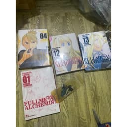 (+pos) Combo 4q vở Fullmetal Alchemist Cang Giả Kim Thuật Sư kèm post 3
