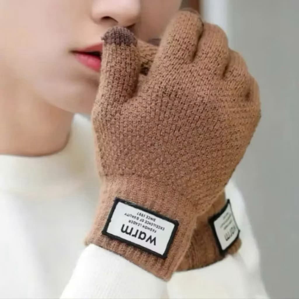 Gang tay len giữ ấm mùa đông warm nam nữ dày dặn phong cách hàn quốc