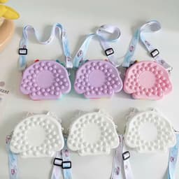 [Lớn, vừa điện thoại] Túi xách silicon pop it Cinnamoroll đeo chéo đựng lì xì thời trang 8