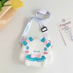[Lớn, vừa điện thoại] Túi xách silicon pop it Cinnamoroll đeo chéo đựng lì xì thời trang 9