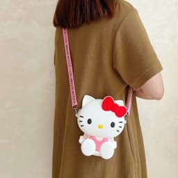 [Lớn, vừa điện thoại] Túi xách silicon pop it Hello kitty đeo chéo đựng lì xì, điện thoại thời trang 8