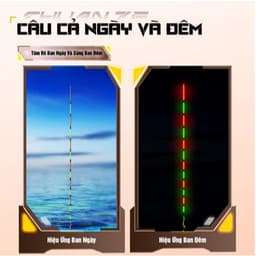 Phao Câu Đài Đèn Định Kiếm EF Phao Điện Thông Minh Câu Ngày Đêm Nâng Cấp Cảm Biến Trọng Lực 3