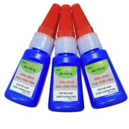 Combo 3 lọ keo siêu dính OILY GLUE dán gỗ nhựa dép sứ sắt gốm sứ 7