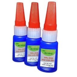 Combo 3 lọ keo siêu dính OILY GLUE dán gỗ nhựa dép sứ sắt gốm sứ 3