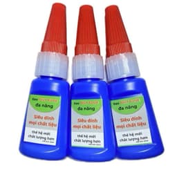 Combo 3 lọ keo siêu dính OILY GLUE dán gỗ nhựa dép sứ sắt gốm sứ 9