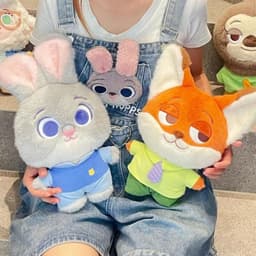 Cáo Nick và Thỏ Judy 65cm - Thú Nhồi Bông Zootopia Cáo , Thỏ Cao Cấp Nhân Vật Hoạt Hình Quà Tặng Gấu Bông City 3