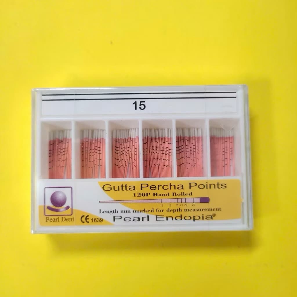 Cone gutta Pearl Dent 2% có vạch Hộp 120 cây