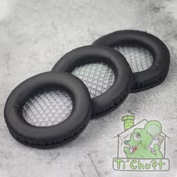 [1 Cặp] Đệm Da Mút Bọc Tai Nghe Tròn 10cm 100mm Headphones Game Trùm Đầu 10 cm 100 mm Dày 2cm 5