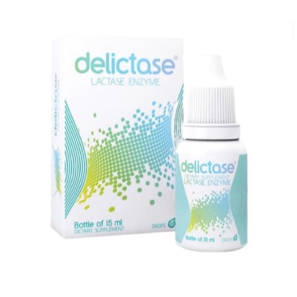 DELICTASE DROPS Men tiêu hóa hỗ trợ ngừa tiêu chảy, nôn trớ, kém hấp thụ do bất dung nạp lactose <BUNBUN SHOP