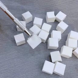 Hộp Bút kèm mút dặm ombre bông đặc siêu mướt có hộp đựng Nail Michi 5