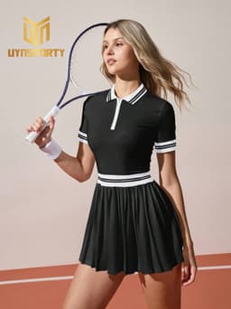 [Tặng Mút] Váy Pickleball Nữ UYNSPORTY Xếp Ly Thể Thao, Váy Tập, Váy Tennis, Bộ Đồ Pickleball Nữ [1] 5