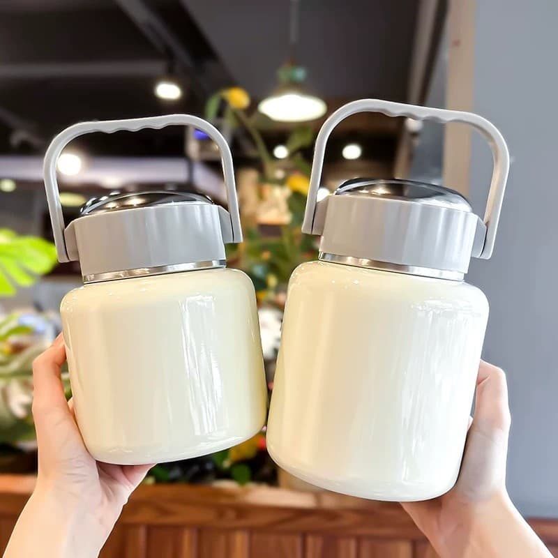 Bình Ủ Cháo Giữ Nhiệt Cao Cấp Dung Tích 900-1100ml Lõi Inox 316 An Toàn Giữ Nóng Lâu 6-8 Tiếng