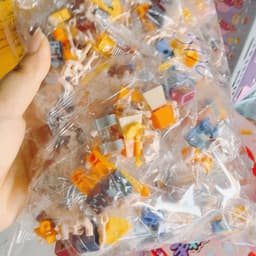 Bịch 50 túi lắp ráp nhân vật my grap siêu rẻ đồ chơi cho bé 2