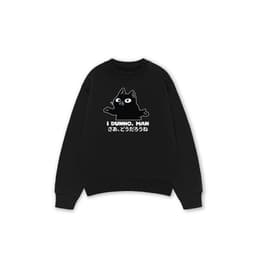 Áo Vớ Vẩn Vui Tươi REDLABEL Áo Sweater I DUNNO, MAN Áo Sweatshirt Nỉ Oversize Nam Nữ SWT42 6