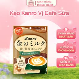 [Date 2027] Kẹo KANRO Vị Cà Phê Sữa Chính Hãng Nhật Bản 61g 1