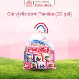 Gia Vị Rắc Cơm Cho Bé Ăn Dặm TANAKA 6 Vị Thơm Ngon Nội Địa Nhật 2