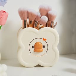 Hộp Đựng Bút, Đồ Dùng Nhỏ Gọn Thiết Kế Hình Vịt Trắng Dễ Thương 4