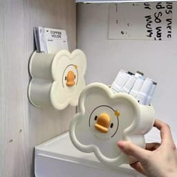 Hộp Đựng Bút, Đồ Dùng Nhỏ Gọn Thiết Kế Hình Vịt Trắng Dễ Thương 6