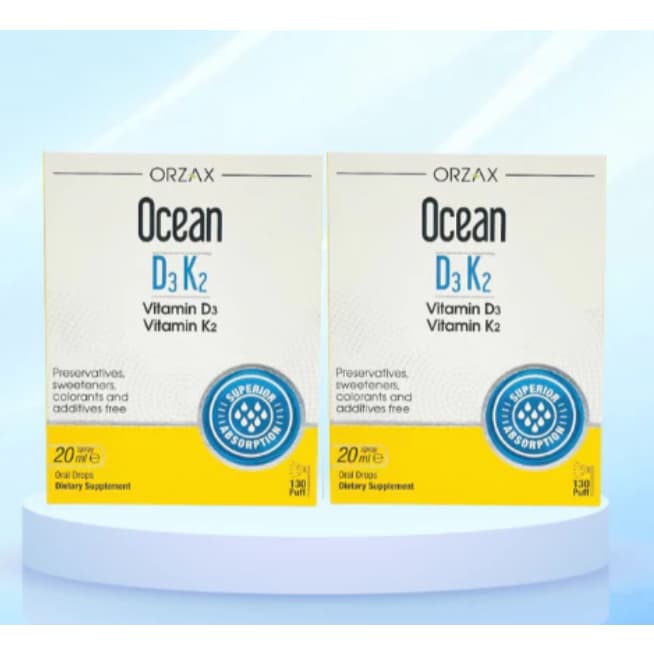 Ocean D3K2 ( hộp 20 ml) bổ sung vitamin giúp xương và răng chắc khỏe.Hỗ trợ phát triển chiều cao > BUNBUN SHOP