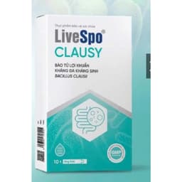 Livespo Clausy - Giảm rối loạn tiêu hóa cho người uống kháng sinh - loạn khuẩn đường ruột> BUN BUN SHOP 2