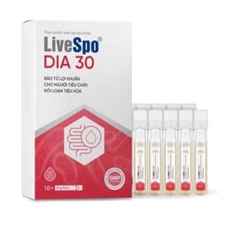 LiveSpo DIA 30 (10 x  ống 5ml) Bào Tử Lợi Khuẩn Hỗ Trợ Làm Giảm Triệu > BUN BUN SHOP 3