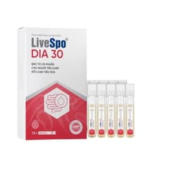 LiveSpo DIA 30 (10 x  ống 5ml) Bào Tử Lợi Khuẩn Hỗ Trợ Làm Giảm Triệu > BUN BUN SHOP 7