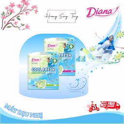 Combo 6 Gói Băng vệ sinh Diana SENSI Cool Fresh - Mát dịu an toàn tự nhiên - Hoàng Song Tùng 3