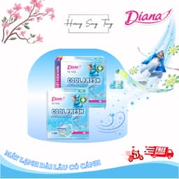 Combo 6 Gói Băng vệ sinh Diana SENSI Cool Fresh - Mát dịu an toàn tự nhiên - Hoàng Song Tùng 5