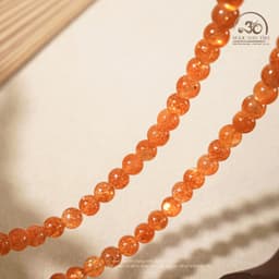 Ngọc Đan Tâm - Chuỗi Vòng Tay Hồng Nhật Vận VIP 5mm 8A - Mệnh Hoả & Mệnh Thổ 7