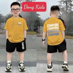 DXD-Bộ bé trai in chanyoou siêu ngầu, cotton 4C Mềm Mại, từ 10-60kg 2