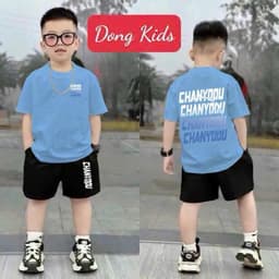 DXD-Bộ bé trai in chanyoou siêu ngầu, cotton 4C Mềm Mại, từ 10-60kg 3