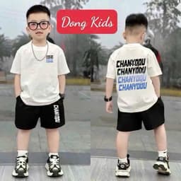 DXD-Bộ bé trai in chanyoou siêu ngầu, cotton 4C Mềm Mại, từ 10-60kg 5