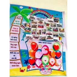 [Bạt lụa] - Các mẫu trang trí lớp học Bạt lụa dệt trang trí lớp - Nội quy lớp học chất liệu bạt dệt dày dặn. 4