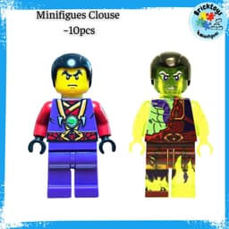 [ Có Sẵn ] Đồ chơi xếp hình mô hình nhân vật NJ phản diện Clouse Evil - 10 pcs 1