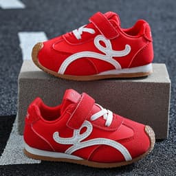 Giày Thể Thao Trẻ Em 1-12 tuổi Da mềm chống trượt nhẹ êm cho Bé Trai Bé Gái. K06 8