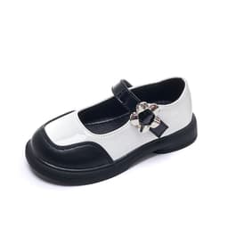 Giày búp bê Mary Jane dự tiệc đi học xinh xắn Dễ Thương | Da mềm đế chống trơn điệu đà .666 5