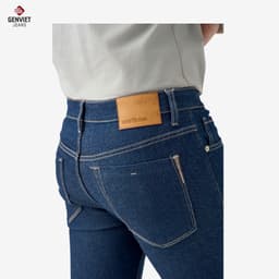 [ẨN] Quần Jean Nam Co Giãn 4 Chiều Slim GENVIET JEANS Dáng Ôm Vừa 9103 4