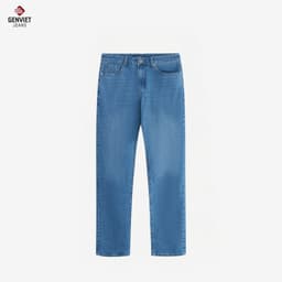 [ẨN] Quần Jean Nam Co Giãn 4 Chiều Slim GENVIET JEANS Dáng Ôm Vừa 9103 7