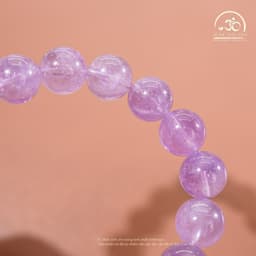 Ngọc Đan Tâm - Vòng Tay Thạch Anh Tím Lavender 10mm 5A - Mệnh Hoả & Mệnh Thổ 3