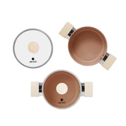 Bộ 3 Nồi Chống Dính Ceramic Elmich EL5240 Size 18,20,24cm, Hàng Chính Hãng, Đáy Từ - JoyMall 3