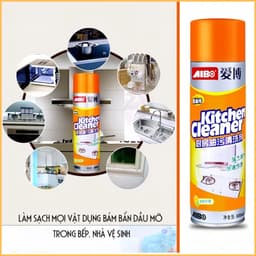 (Chính hãng) Bình Xịt Tẩy Rửa Đa Năng Vệ Sinh Nhà Bếp Kitchen Cleaner 500ml 2